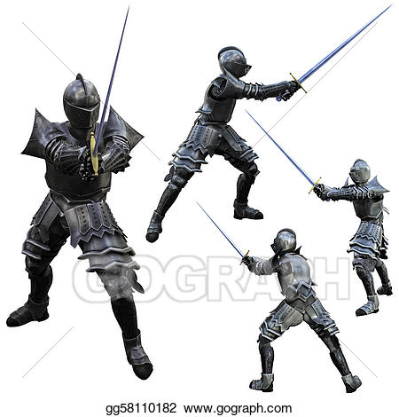 knight clipart swordsman
