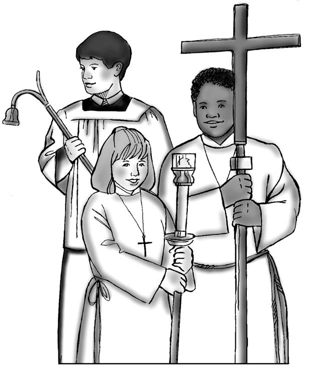  collection of servers. Knights clipart altar