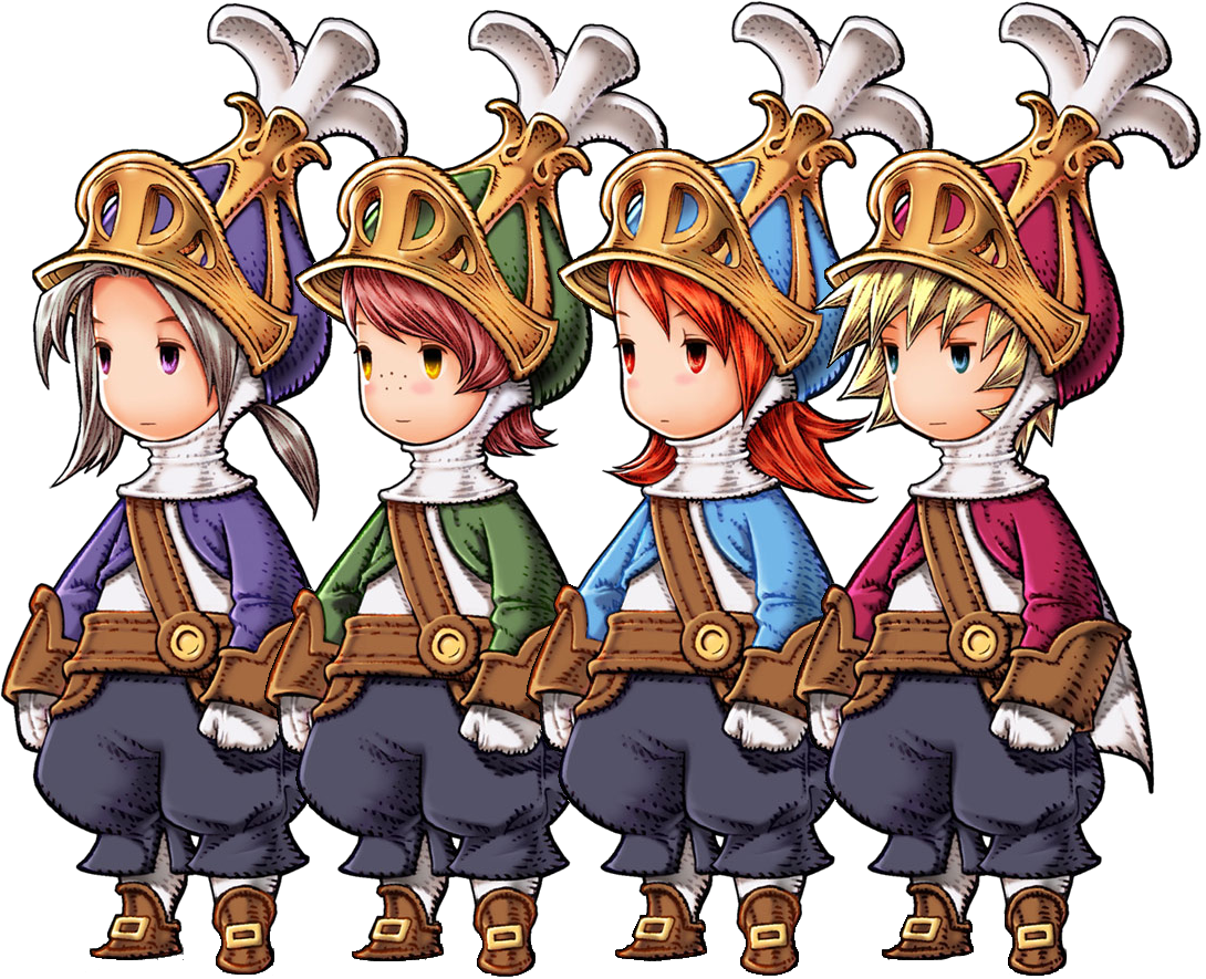 Knights clipart altar. Onion knight final fantasy