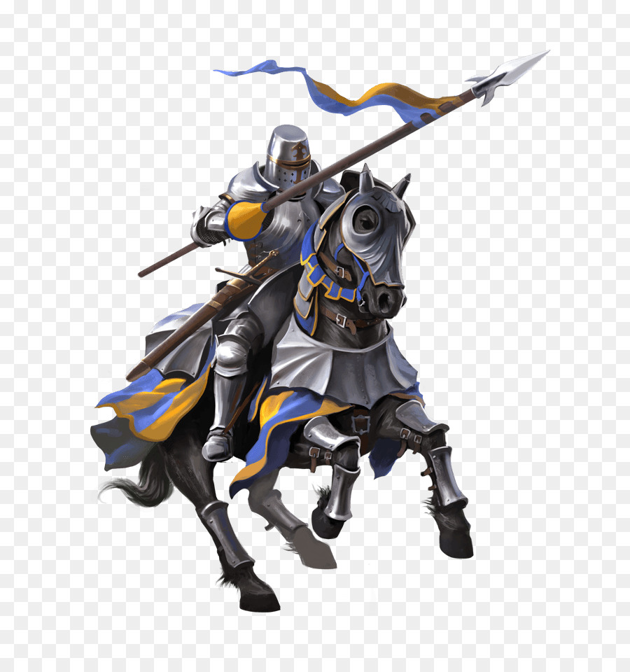 Knight cartoon robot transparent. Knights clipart lancer
