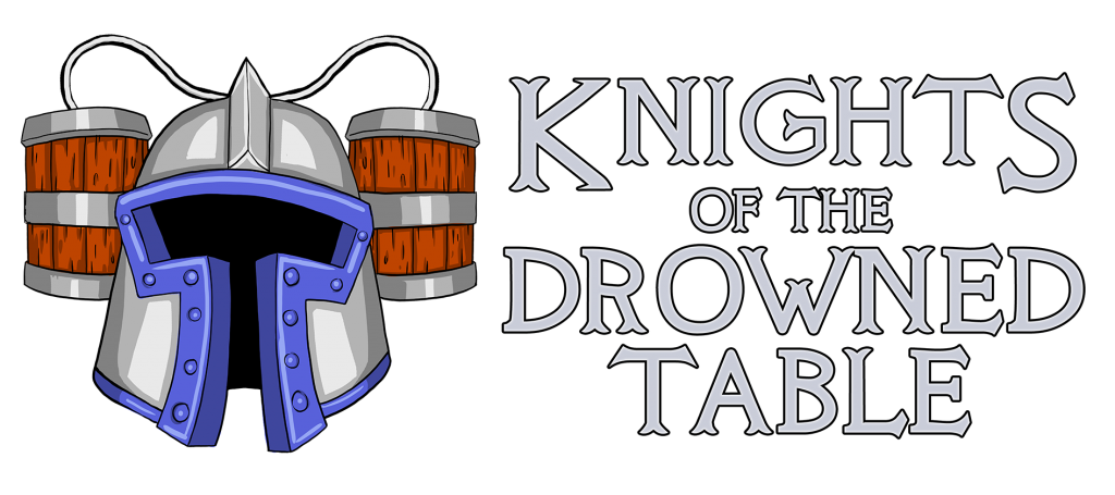 Knights clipart menacing. Of the drowned table