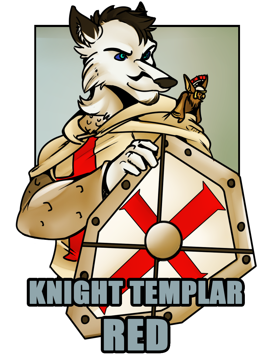 Knights clipart templar. Knight by redscotfox fur