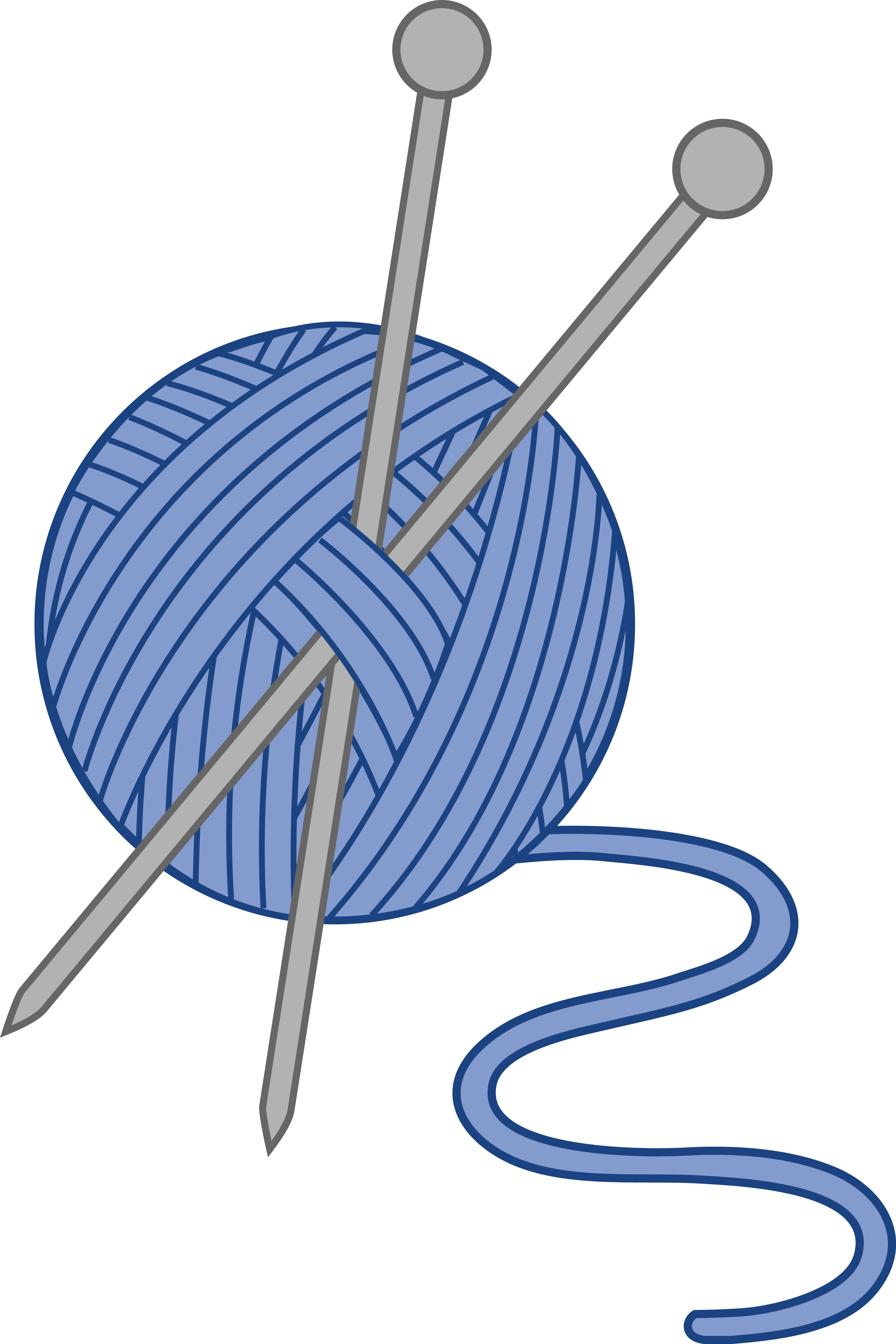 Knitting panda free images. Quilting clipart basket yarn