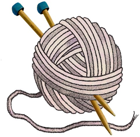 knitting clipart knitting vintage