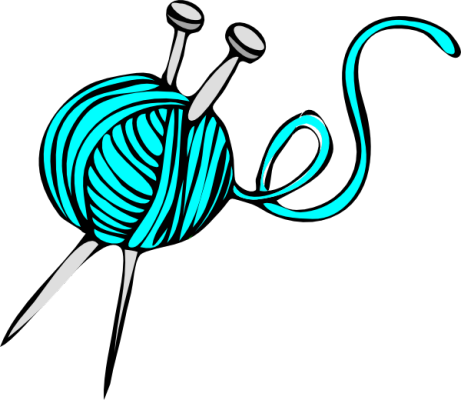 knitting clipart lana
