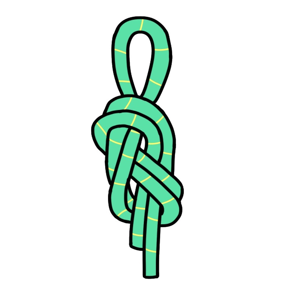 knot clipart figure 8