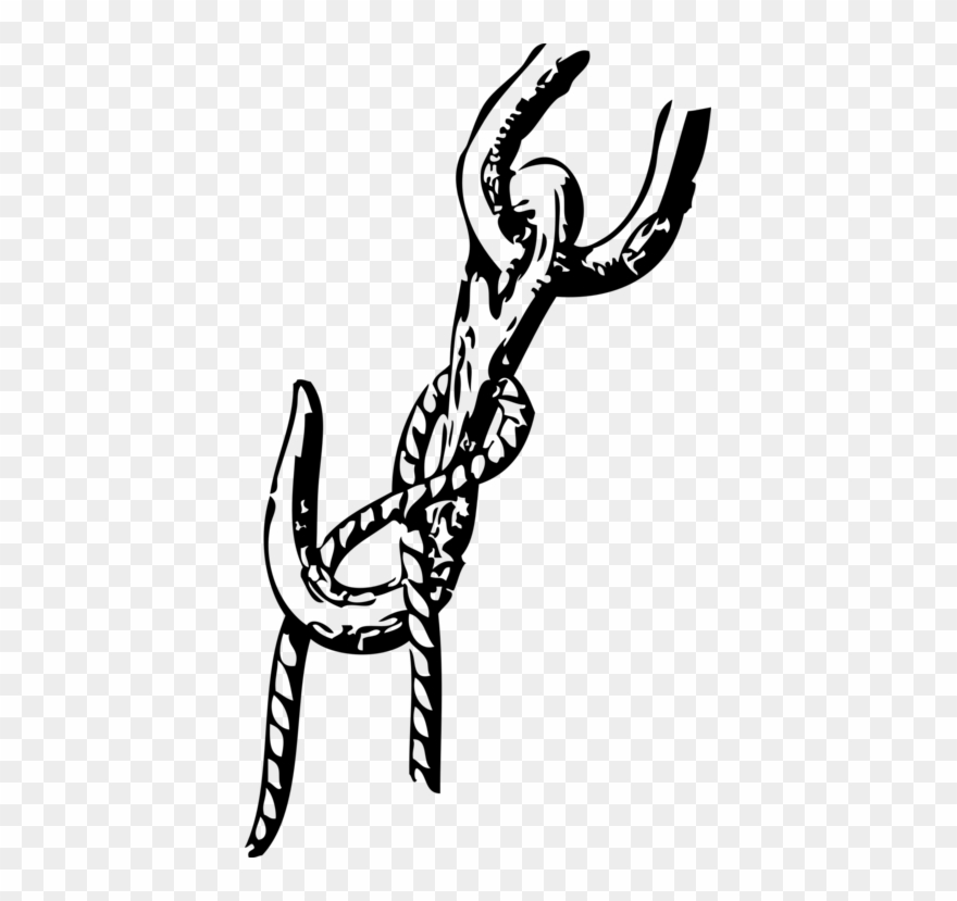 knot clipart piece rope