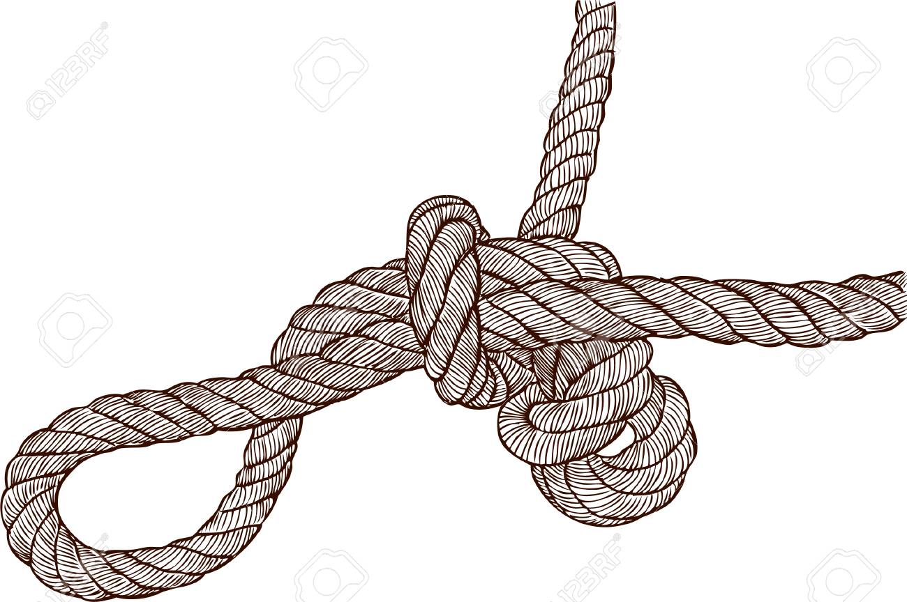 knot clipart rope drawing