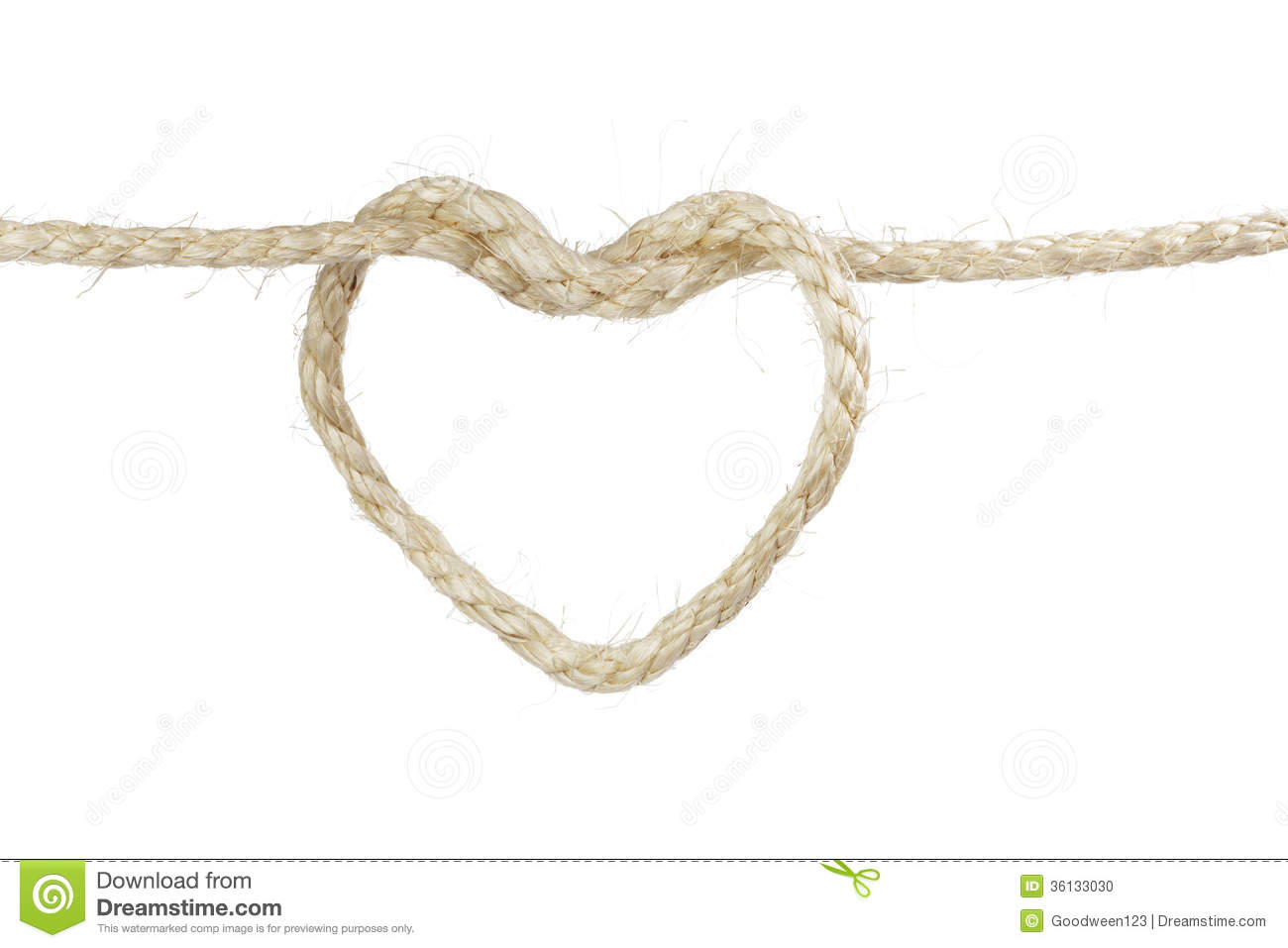 knot clipart rope heart