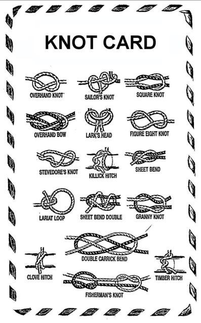 knot clipart scouting activity