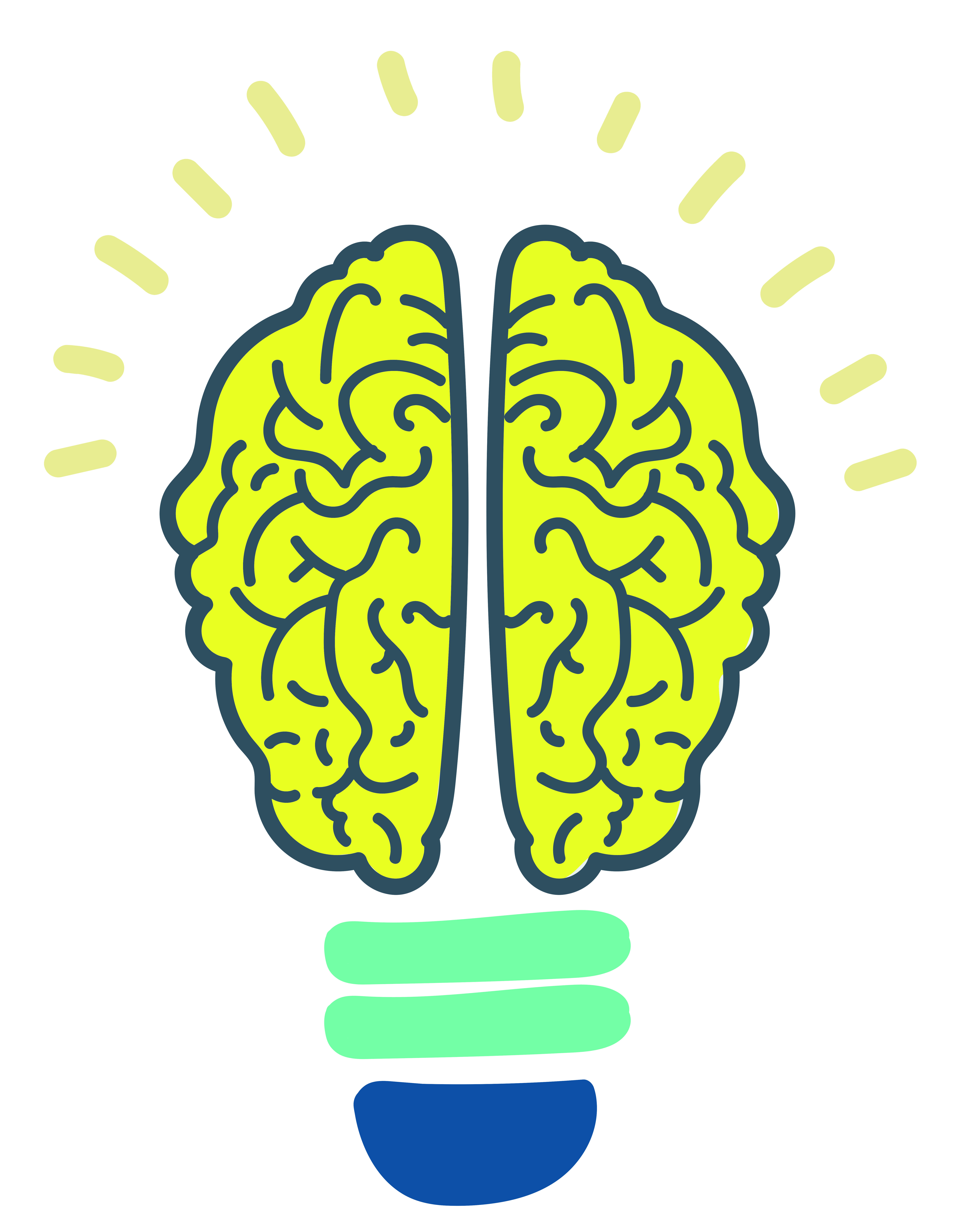 knowledge clipart brain development
