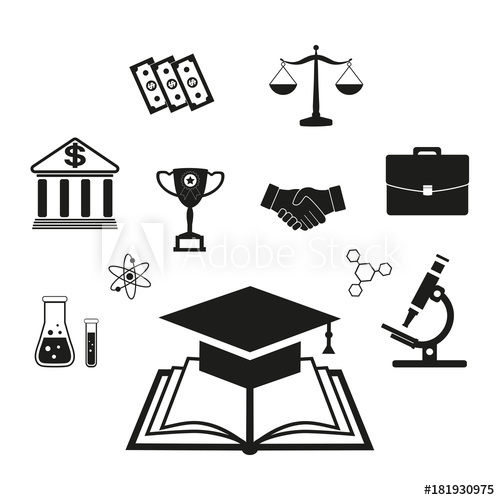 knowledge clipart educational material