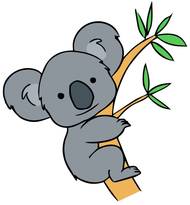 koala clipart chibi