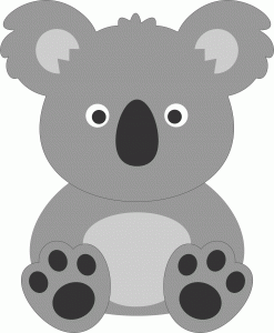 koala clipart forest animal
