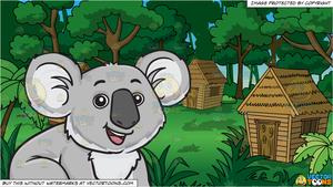 koala clipart jungle bear