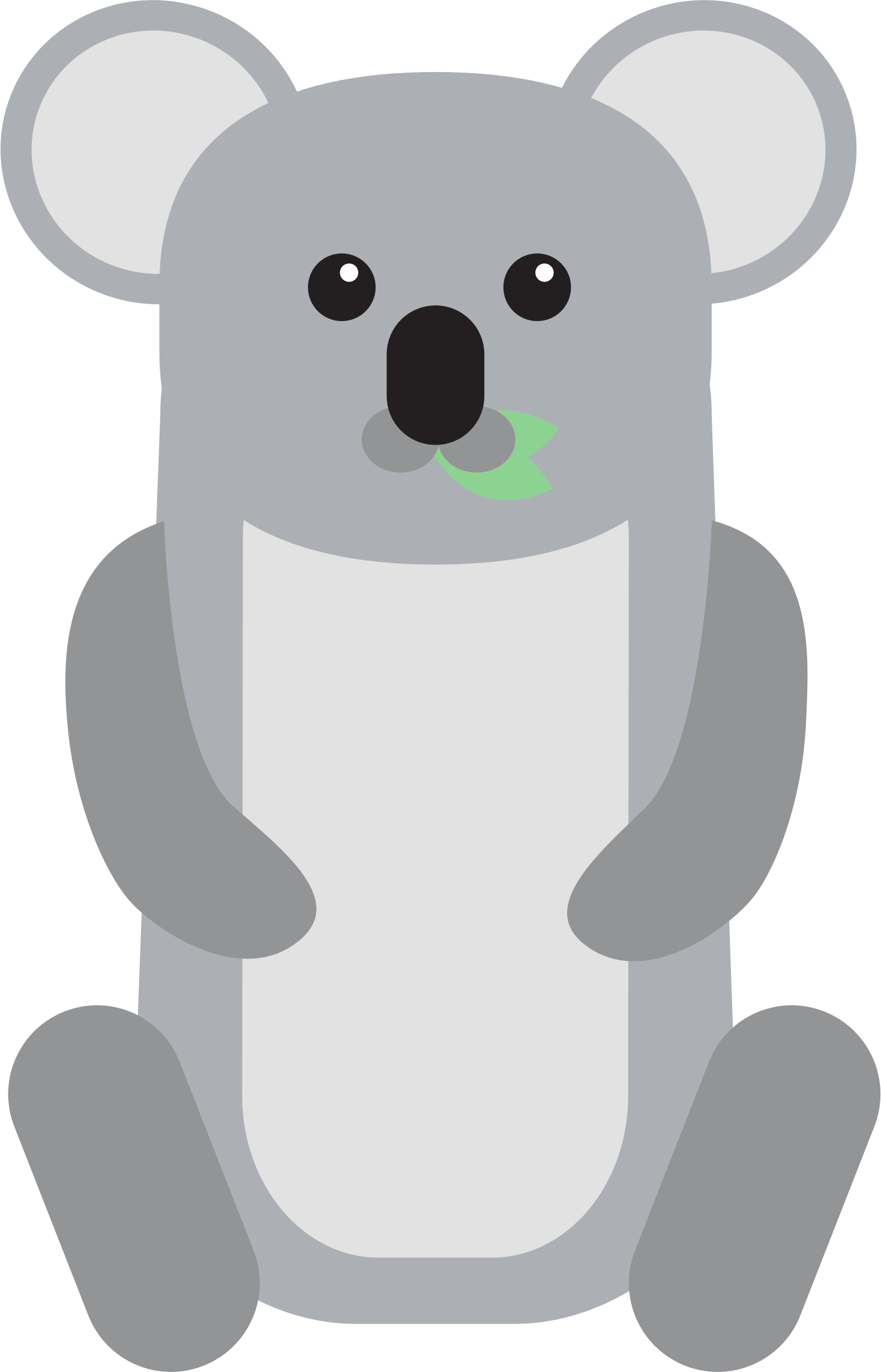 Koala clipart svg. Baby big image png