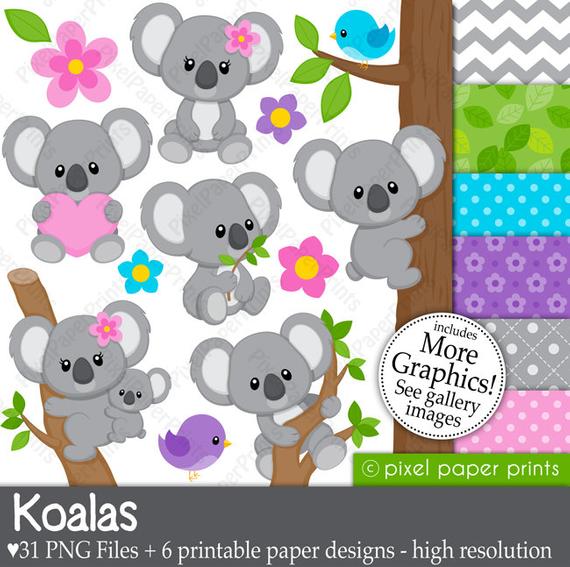 Bear clip art and. Koala clipart word