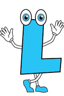 L clipart cartoon alphabet. Search results for letter