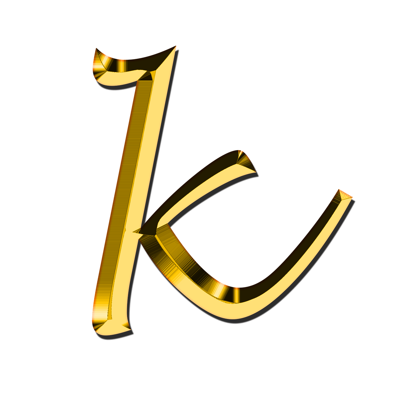 l clipart letter k