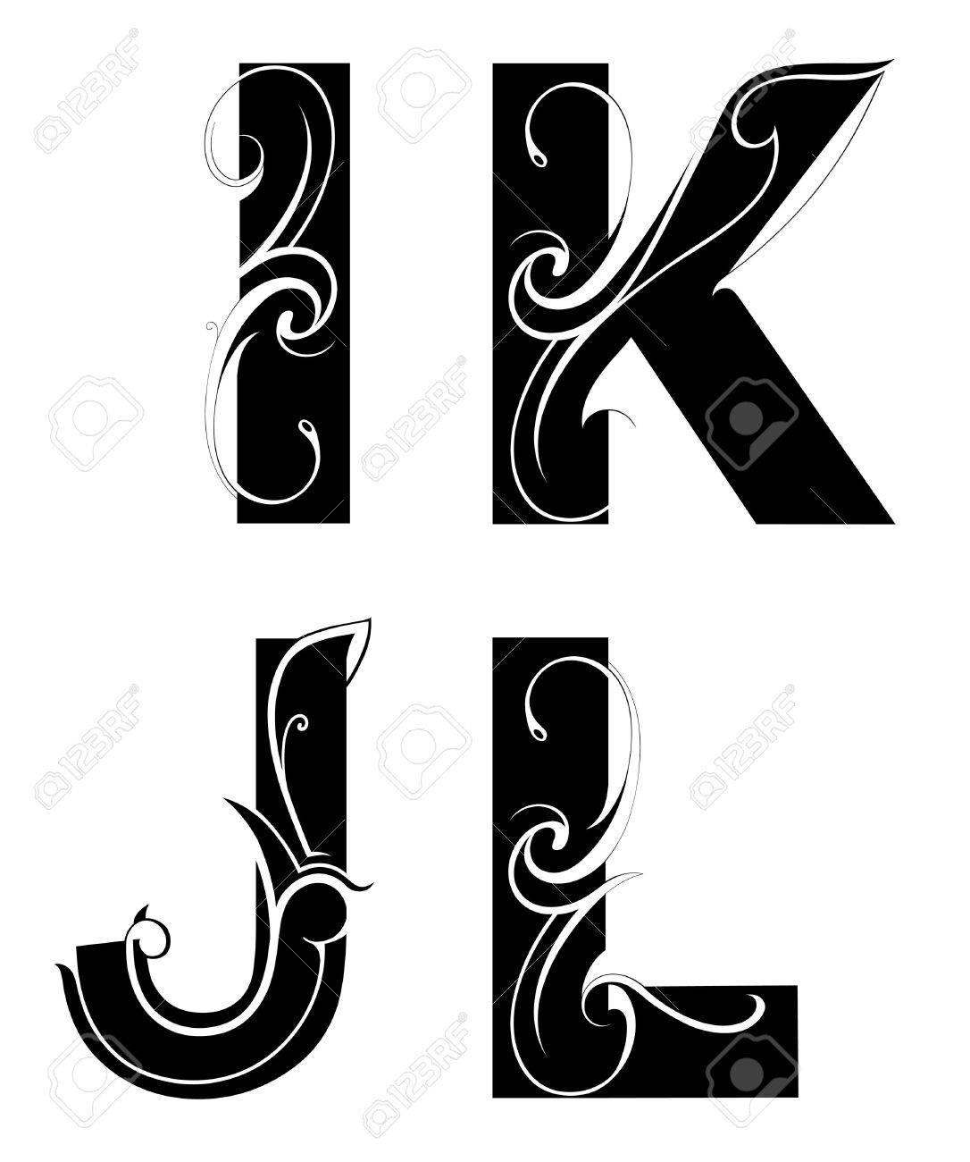 l clipart letter k