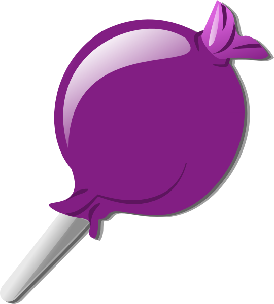 peppermint clipart purple lollipop