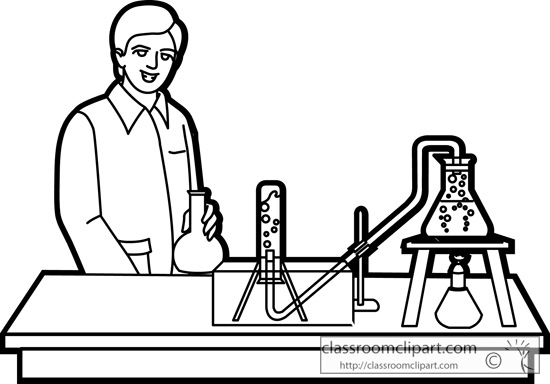Lab clipart black and white. Free science download clip