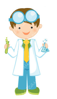 Scientist by jwillustrations tazas. Lab clipart boy