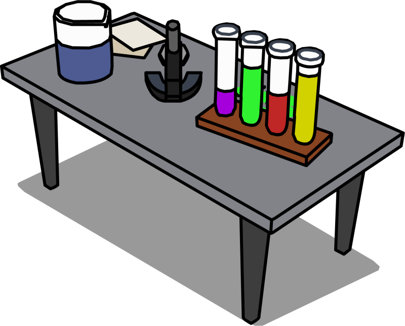 Lab clipart desk. Table clip art ourclipart
