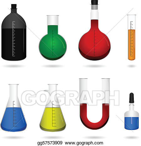 Lab clipart fluid. Vector stock science chemical