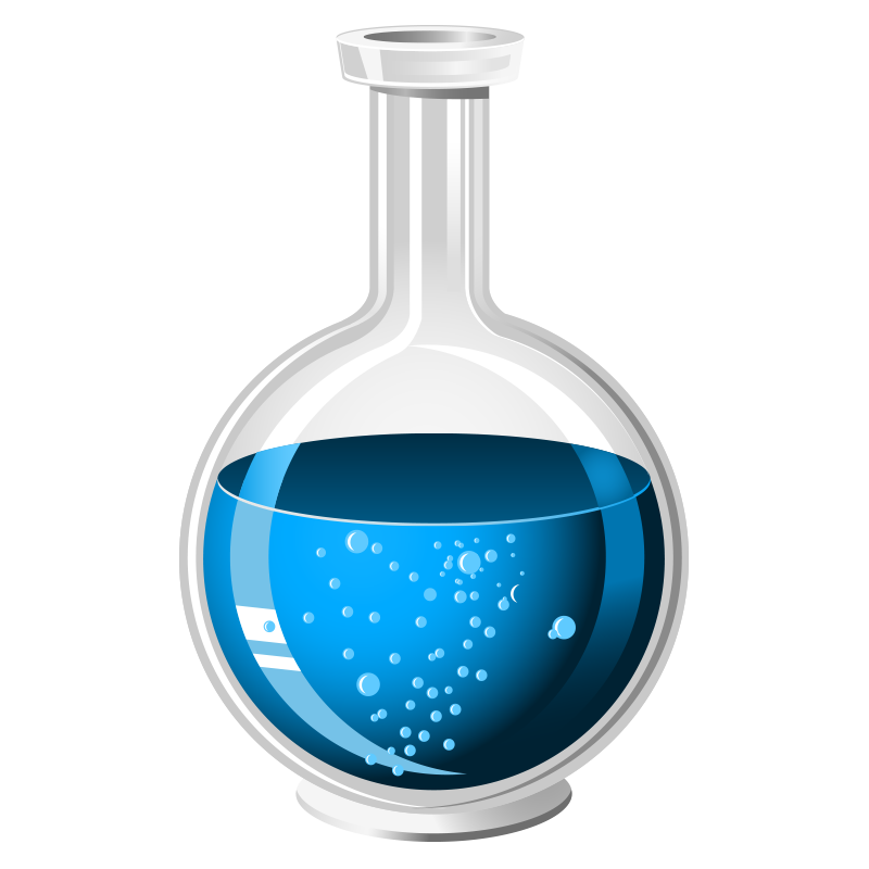 Lab clipart lab glass. Laboratory flask chemistry erlenmeyer