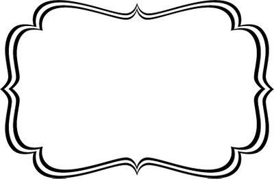 Label clipart. Black and white world