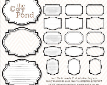 Label clipart border. Free cliparts download clip
