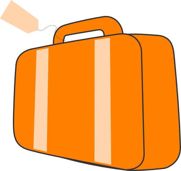 office clipart suitcase