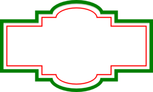 label clipart green
