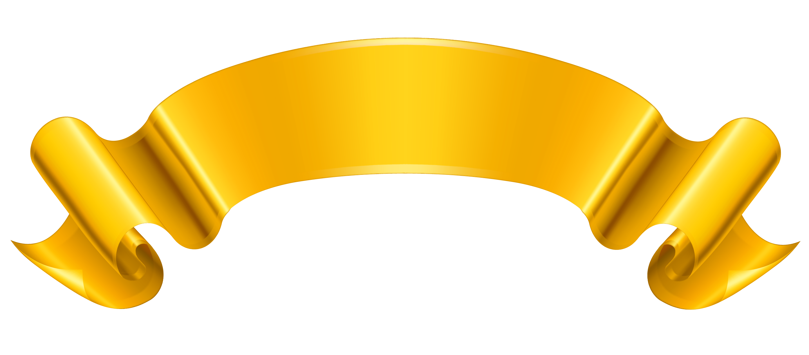  collection of gold. Logo clipart ribbon