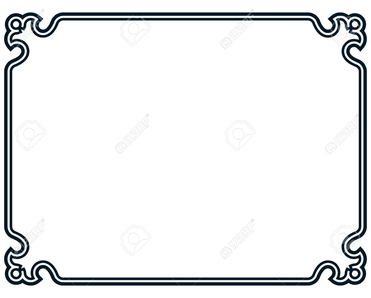 Label clipart simple. Border free download best