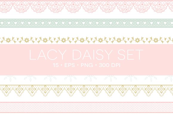  eps png illustrations. Lace clipart