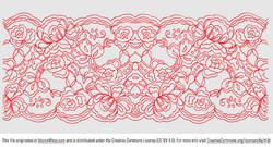 Free and vector graphics. Lace clipart