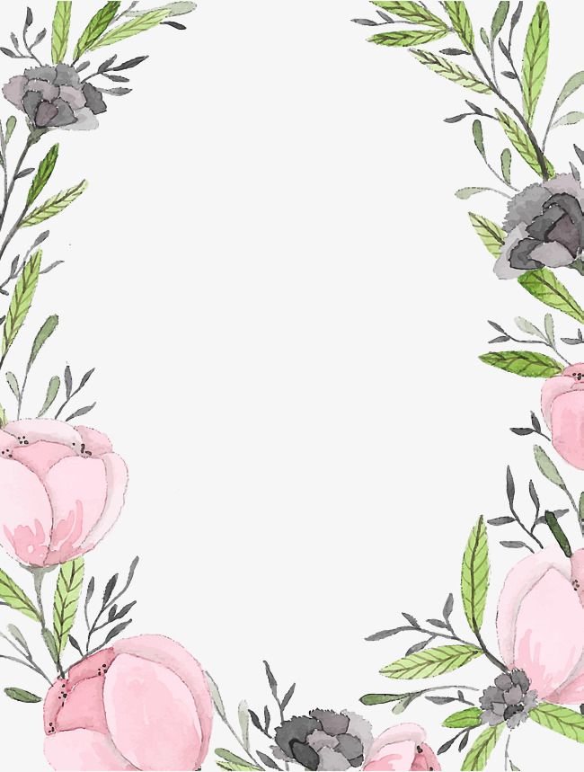 Hand painted frame simple. Lace clipart classy