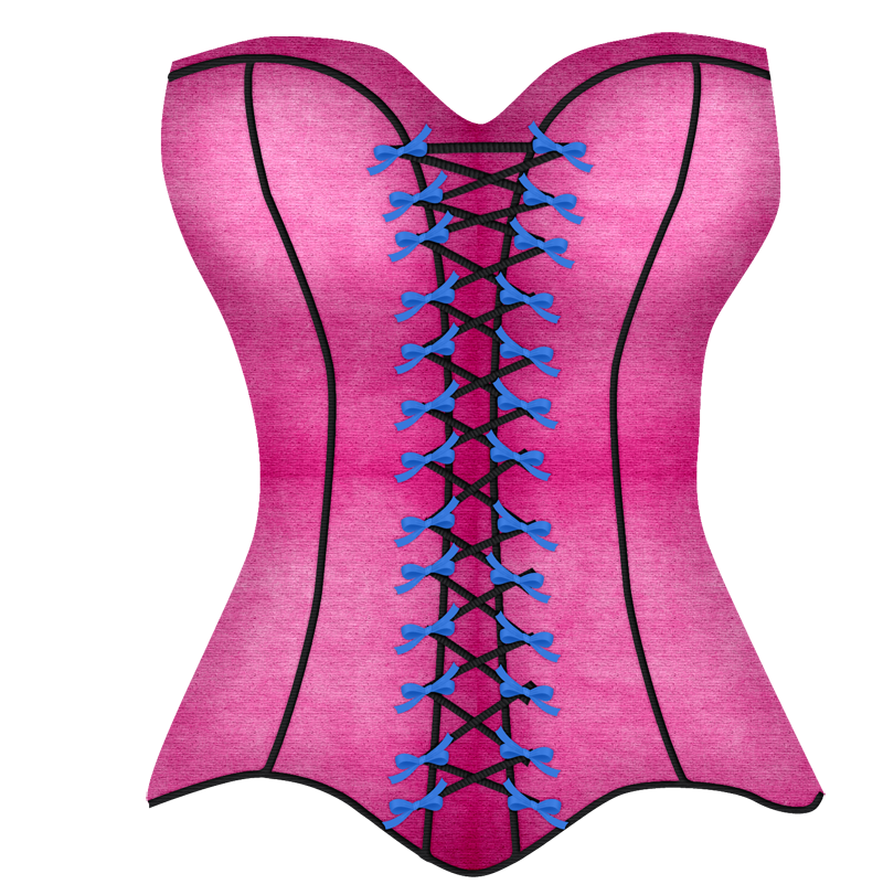 lace clipart corset lace