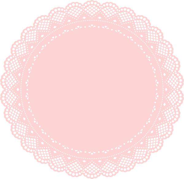 oval clipart lace