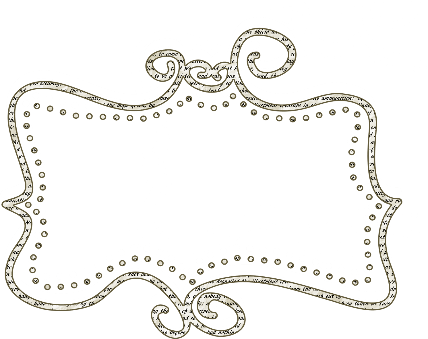 Marcos gratis para fotos. Lace clipart dollie