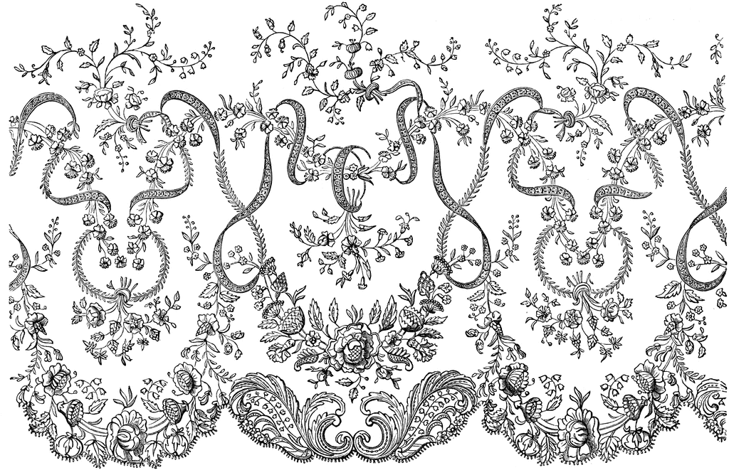 lace clipart lace fabric