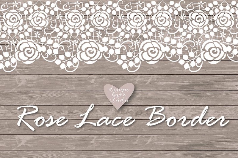 lace clipart rustic wedding