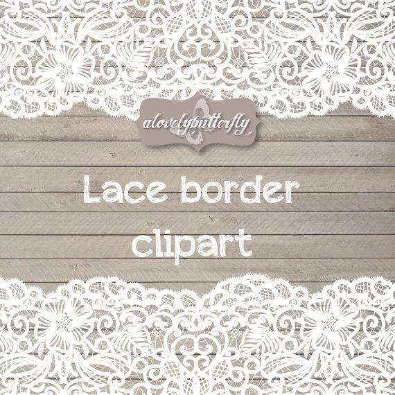lace clipart shabby chic