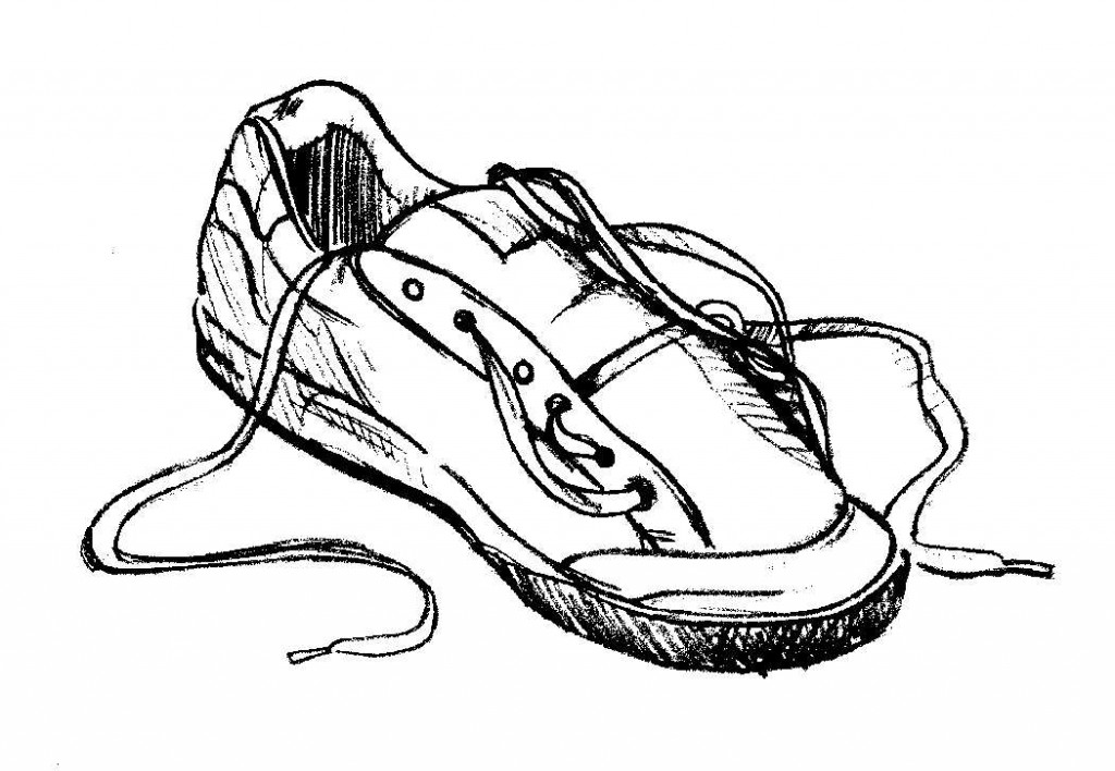 lace clipart shoe string
