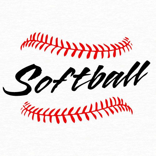lace clipart softball