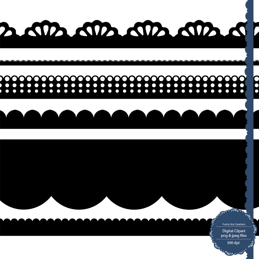 Lace clipart top border. Free edge cliparts download