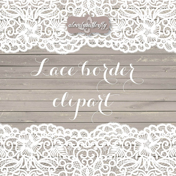 lace clipart vector