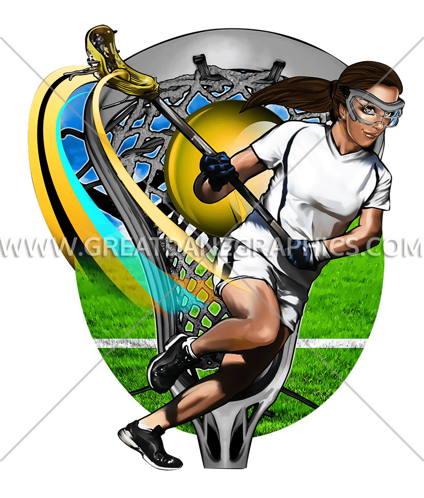 lacrosse clipart girl background